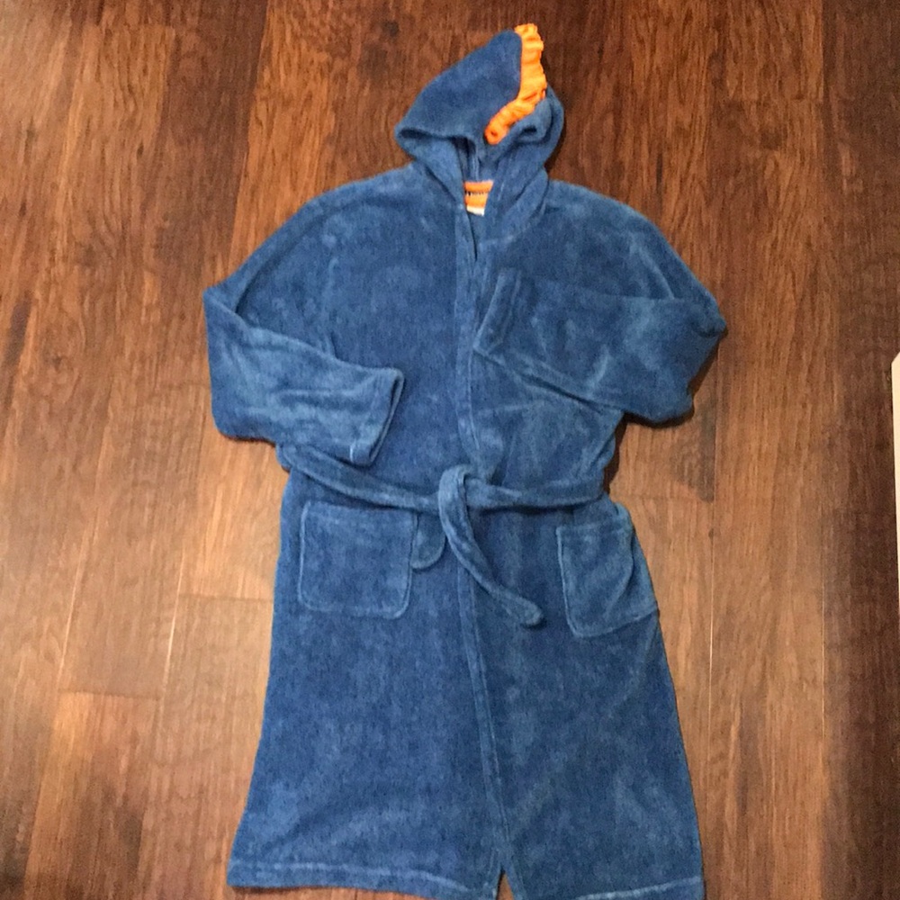 Boys hooded bathrobe